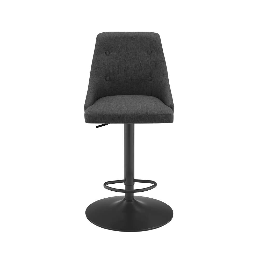 Powell Company - Bellevue Adjustable Barstool Grey - D1471B21G veiw 2