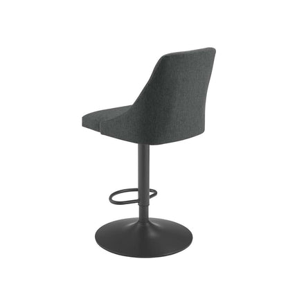 Powell Company - Bellevue Adjustable Barstool Grey - D1471B21G veiw 4