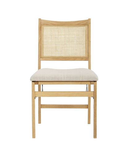 Powell Company - Bina Cane Folding Chair - D1293D19 veiw 2