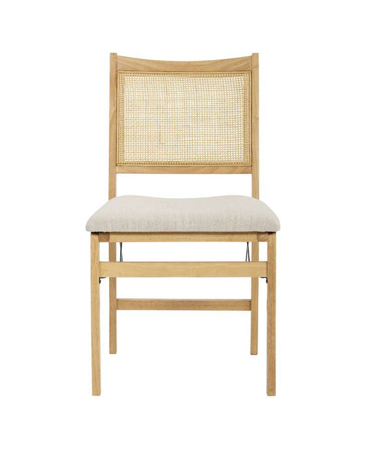 Powell Company - Bina Cane Folding Chair - D1293D19 veiw 2