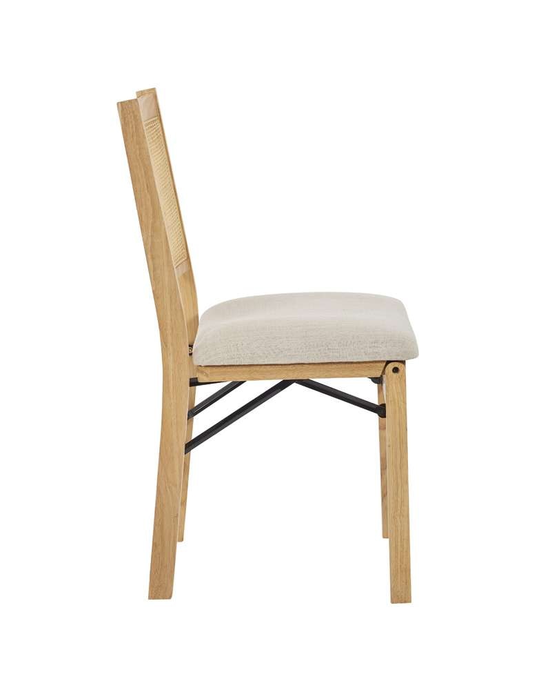 Powell Company - Bina Cane Folding Chair - D1293D19 veiw 3