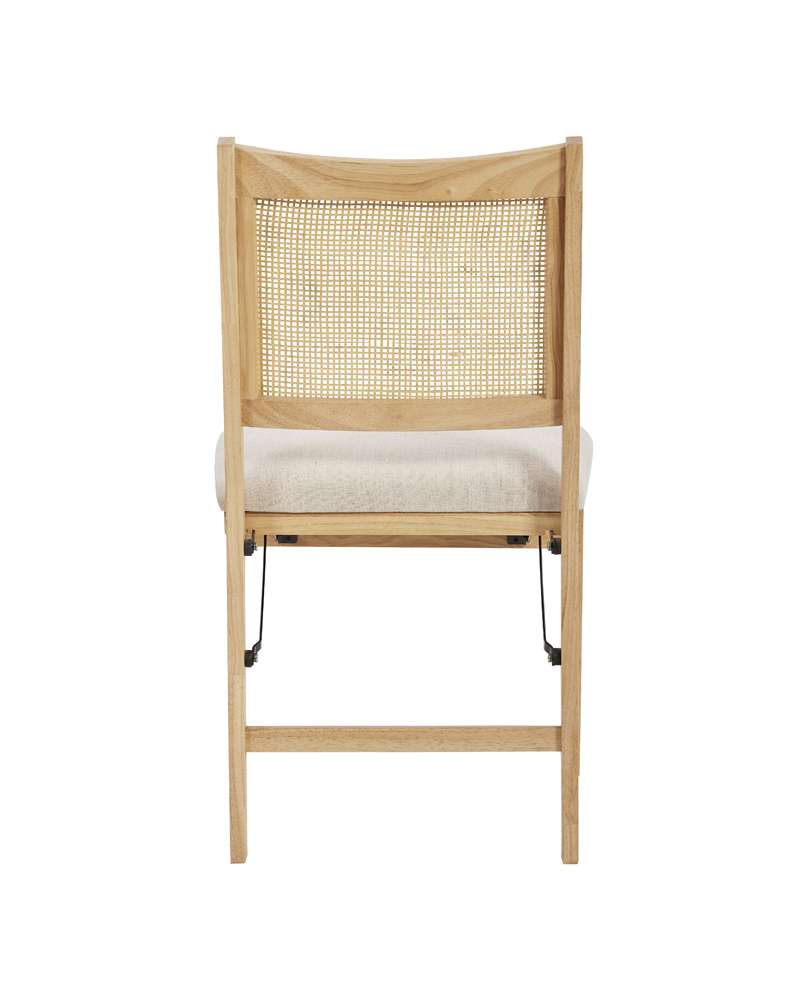 Powell Company - Bina Cane Folding Chair - D1293D19 veiw 5