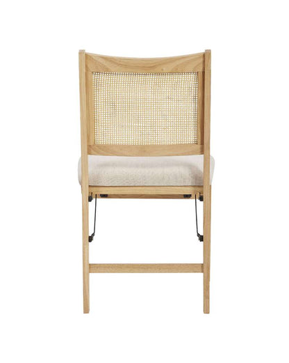 Powell Company - Bina Cane Folding Chair - D1293D19 veiw 5
