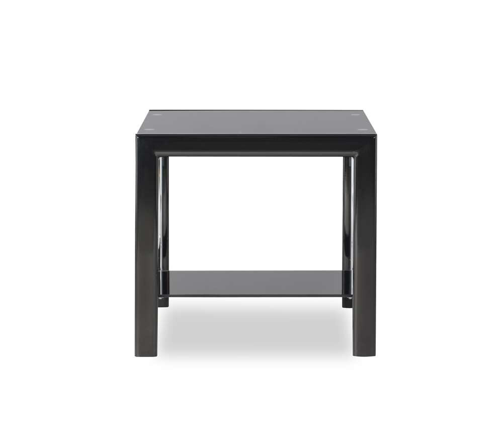Powell Company - Black Glass End Tables (Set of 2) - 629EE veiw 3