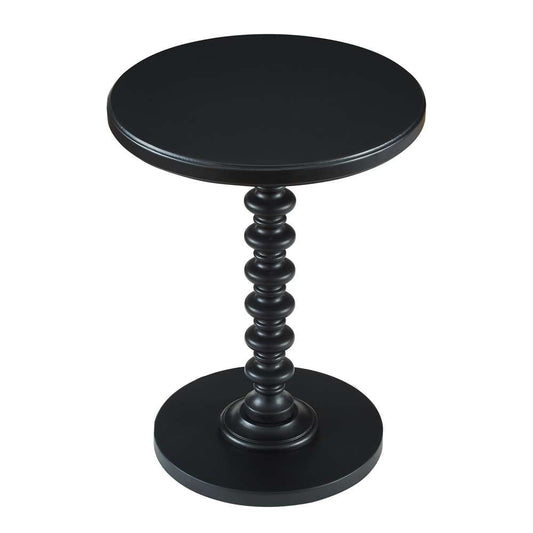 Powell Company - Black Round Spindle Table - 502-410 veiw 1