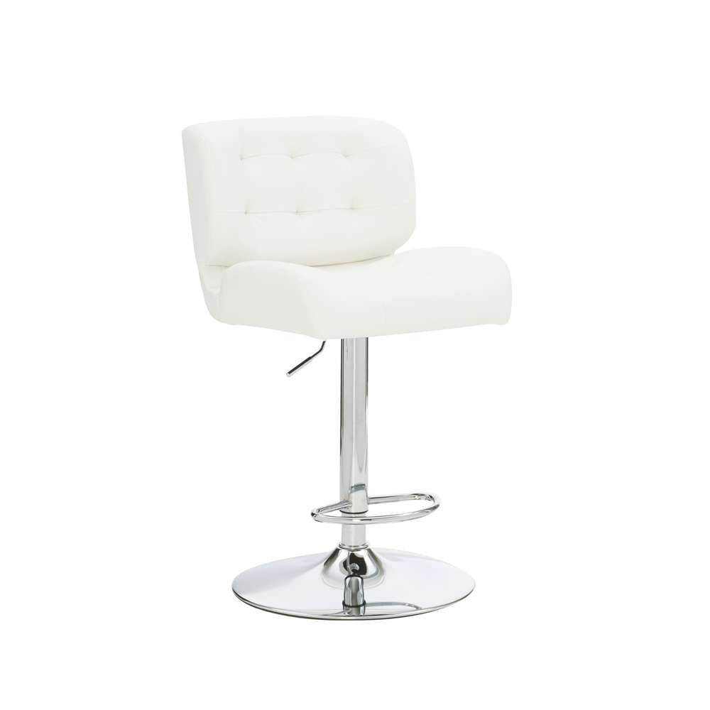 Powell Company - Bohen Abs Barstool White - D1473B21W veiw 1