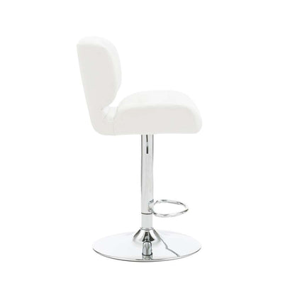 Powell Company - Bohen Abs Barstool White - D1473B21W veiw 3
