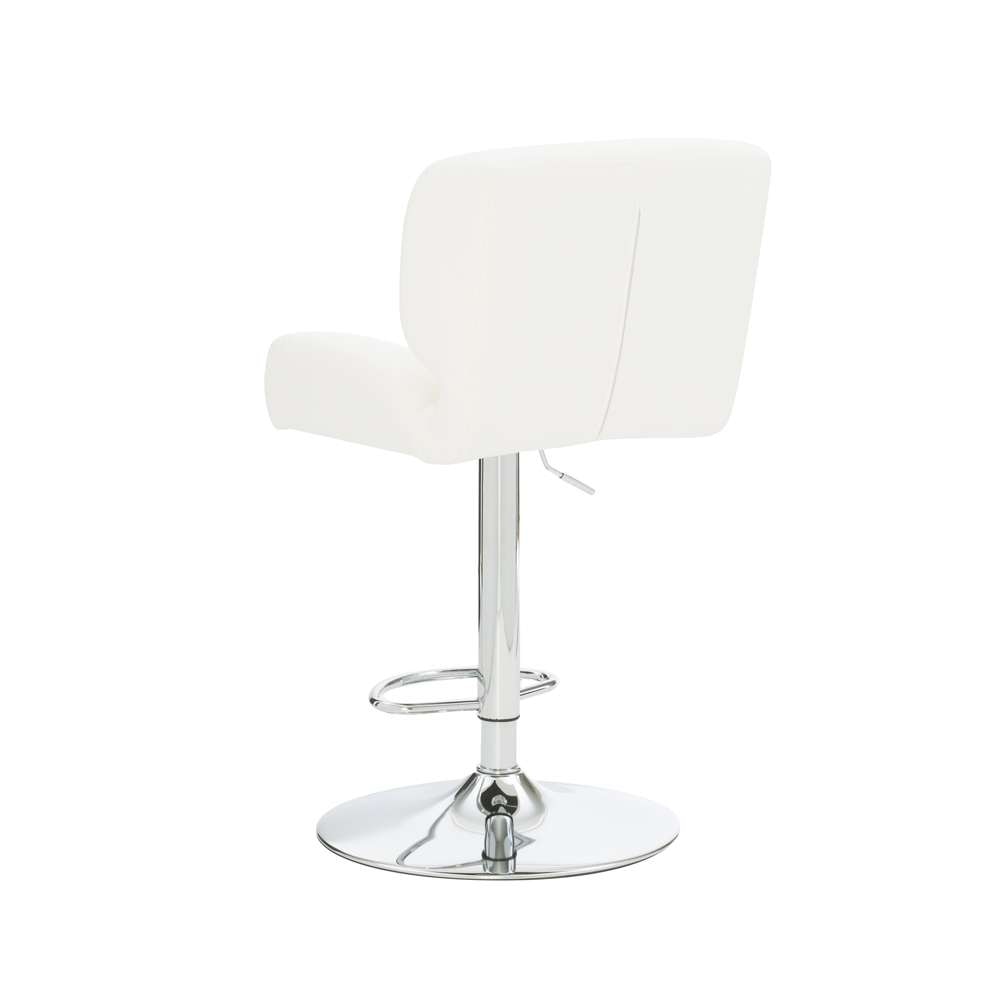 Powell Company - Bohen Abs Barstool White - D1473B21W veiw 4