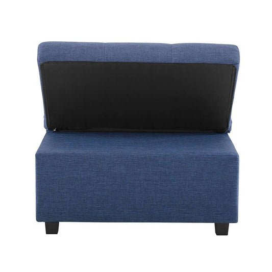 Powell Company - Boone Sofa Bed Blue - D1099S17BL veiw 2