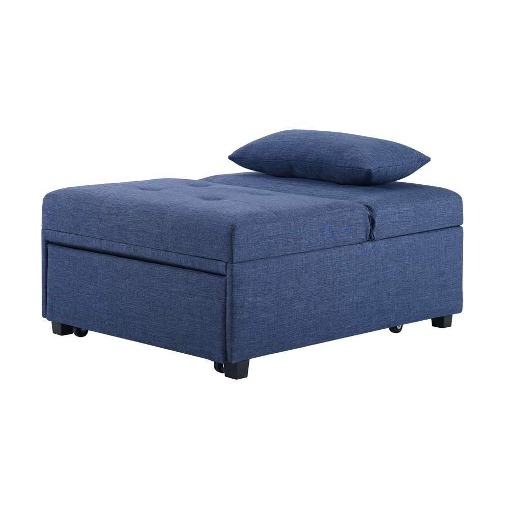 Powell Company - Boone Sofa Bed Blue - D1099S17BL veiw 4