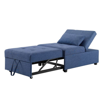 Powell Company - Boone Sofa Bed Blue - D1099S17BL veiw 5