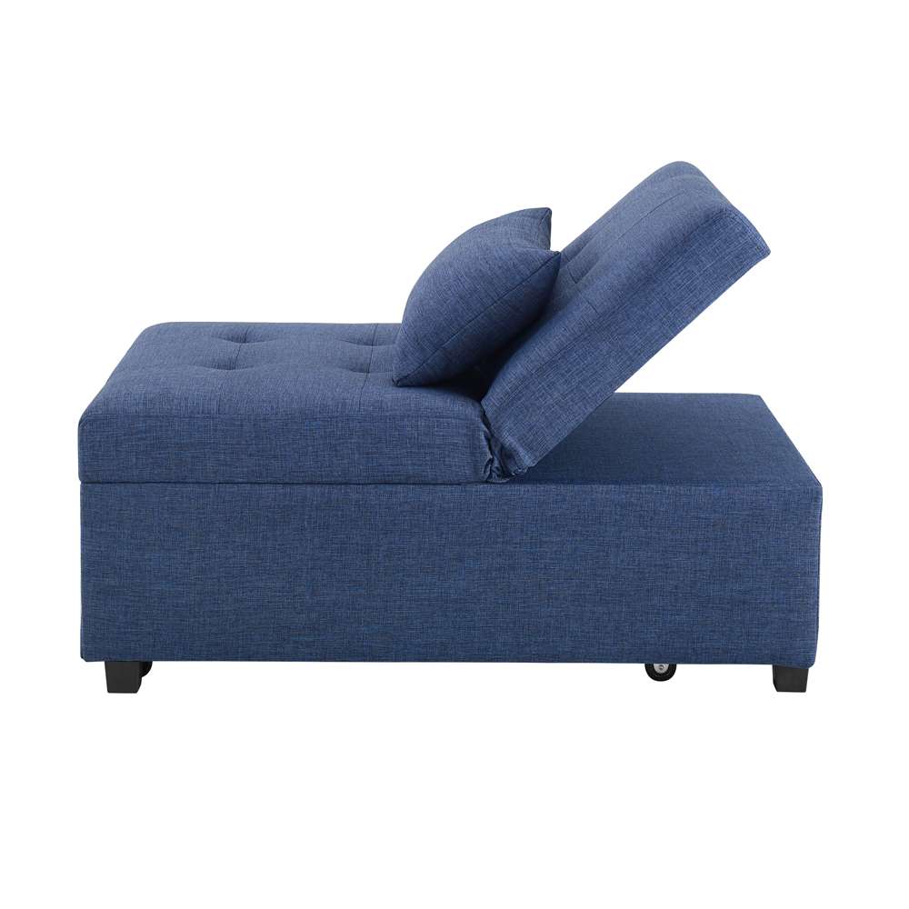 Powell Company - Boone Sofa Bed Blue - D1099S17BL veiw 6