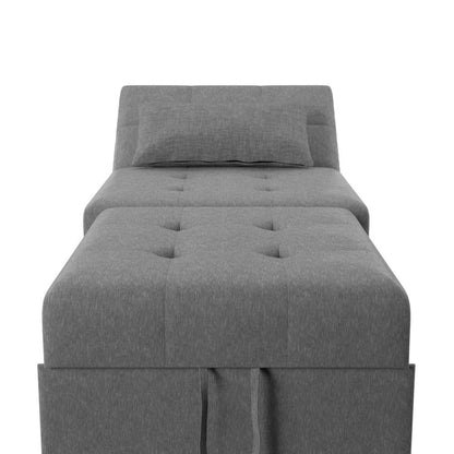 Powell Company - Boone Sofa Bed Grey - D1099S17G veiw 4