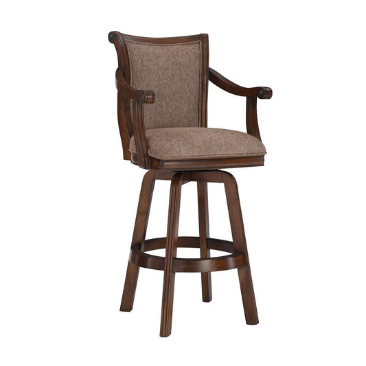 Powell Company - Brandon Warm Cherry Swivel Bar Stool - 429-432 veiw 1