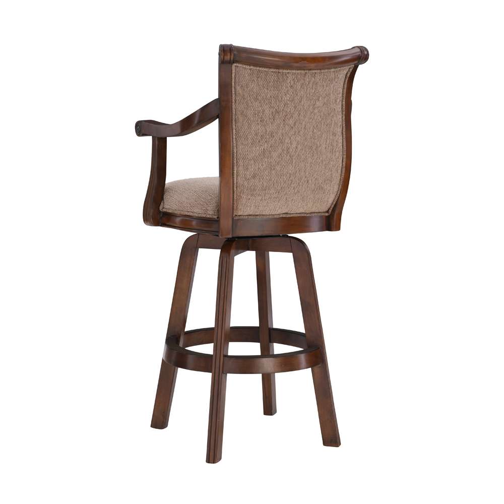 Powell Company - Brandon Warm Cherry Swivel Bar Stool - 429-432 veiw 4