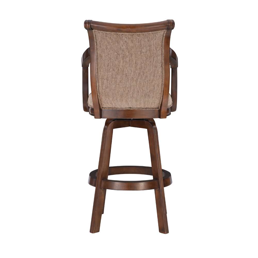 Powell Company - Brandon Warm Cherry Swivel Bar Stool - 429-432 veiw 5