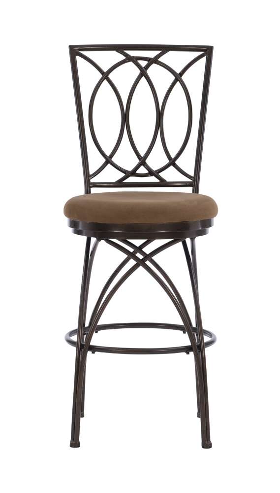 Powell Company - Brasco Big And Tall Metal Crossed Legs Bar Stool - 586-851 veiw 3