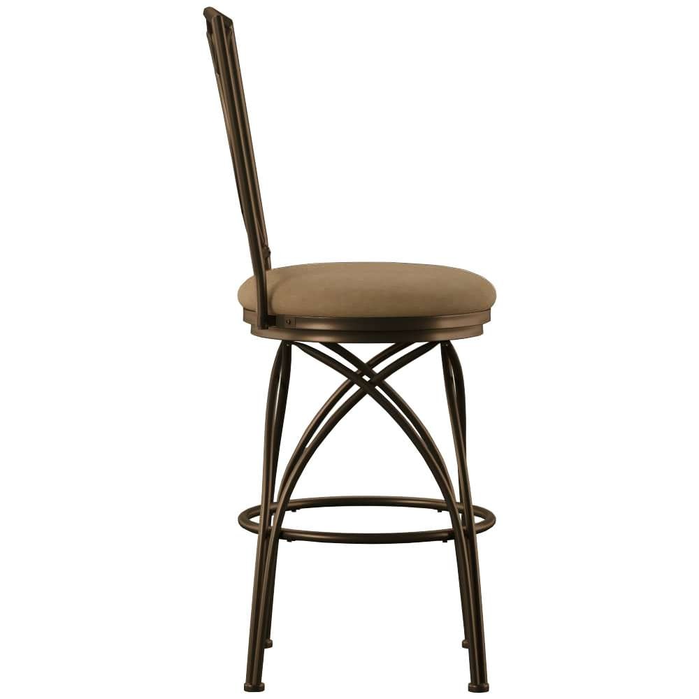 Powell Company - Brasco Big And Tall Metal Crossed Legs Bar Stool - 586-851 veiw 4