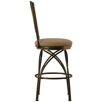 Powell Company - Brasco Big And Tall Metal Crossed Legs Bar Stool - 586-851 veiw 4