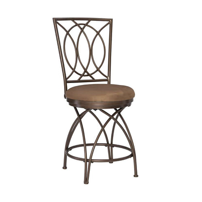 Powell Company - Brasco Big And Tall Metal Crossed Legs Counter Stool - 586-918 veiw 1
