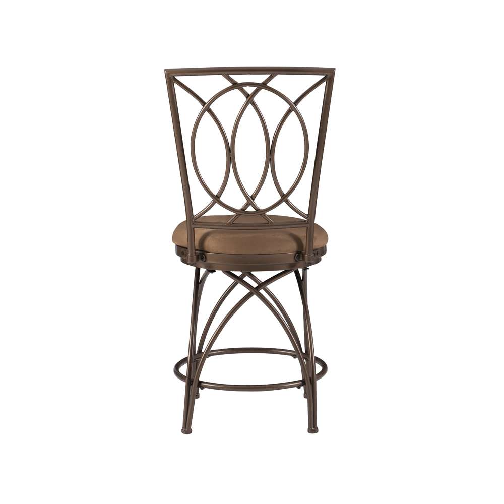 Powell Company - Brasco Big And Tall Metal Crossed Legs Counter Stool - 586-918 veiw 5