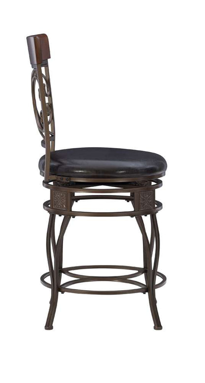 Powell Company - Bria Big And Tall Back To Back Scroll Counter Stool - 938-918 veiw 3