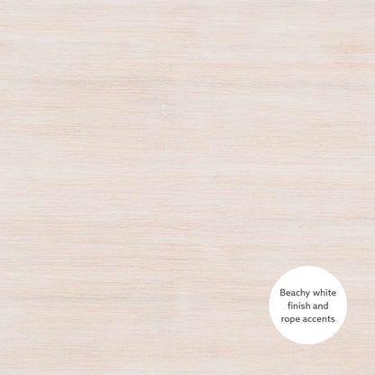 Powell Company - Brosnan Rope Cedar Chest White - D1341A20W veiw 3
