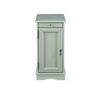 Powell Company - Barron Aqua Accent Table with USB - 15A2017AA veiw 2