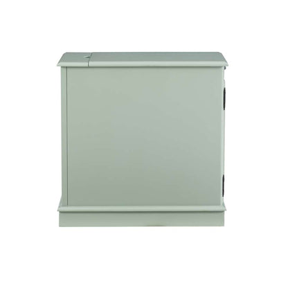 Powell Company - Barron Aqua Accent Table with USB - 15A2017AA veiw 3