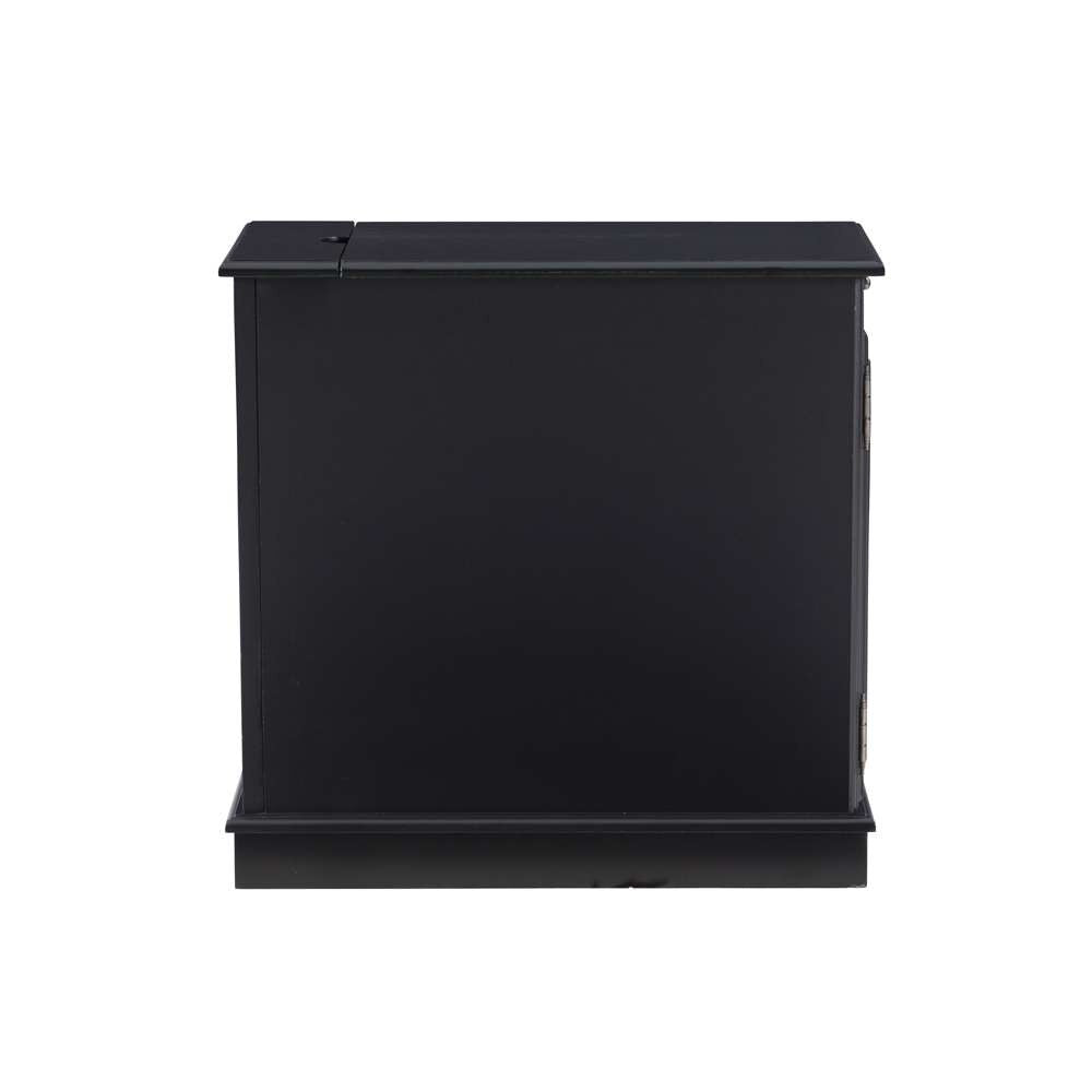 Powell Company - Barron Black Accent Table with USB - 15A2017BA veiw 3