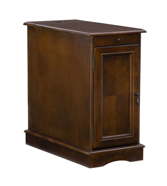 Powell Company - Barron Hazelnut Accent Table with USB - 15A2017HA veiw 1
