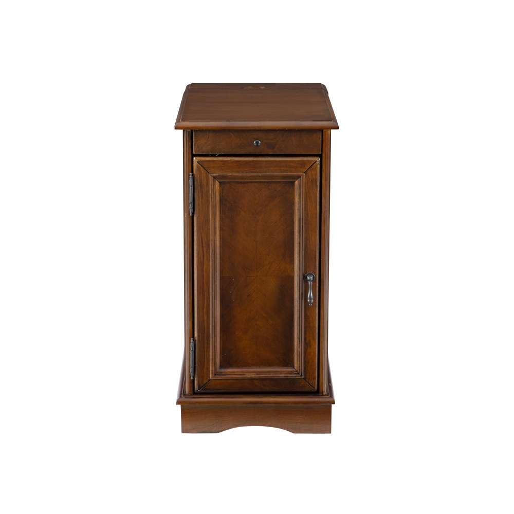 Powell Company - Barron Hazelnut Accent Table with USB - 15A2017HA veiw 4