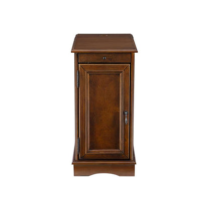 Powell Company - Barron Hazelnut Accent Table with USB - 15A2017HA veiw 4