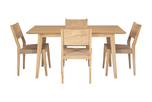 Powell Company - Cadence 5Pc Dining Set Natural  - D1276D19PC5 veiw 2
