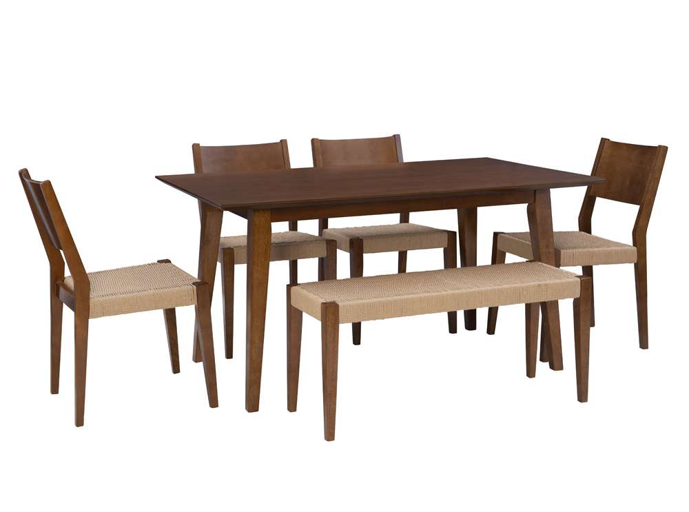 Powell Company - Cadence 6Pc Dining Set Brown - D1275D19PC6 veiw 1