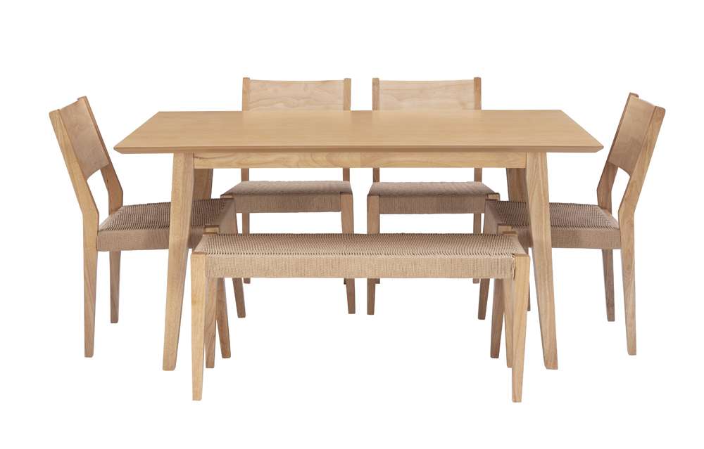 Powell Company - Cadence 6Pc Dining Set Natural  - D1276D19PC6 veiw 2