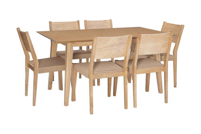 Powell Company - Cadence 7Pc Dining Set Natural  - D1276D19PC7 veiw 1