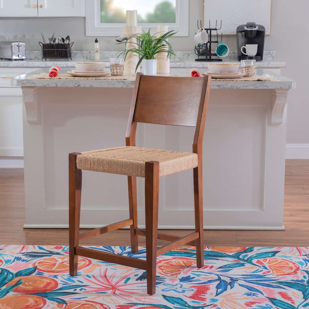 Powell Company - Cadence Counter Stools, Brown (Set of 2) - D1275D19CS veiw 2