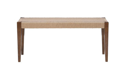 Powell Company - Cadence Dining Bench Brown - D1275D19B veiw 2