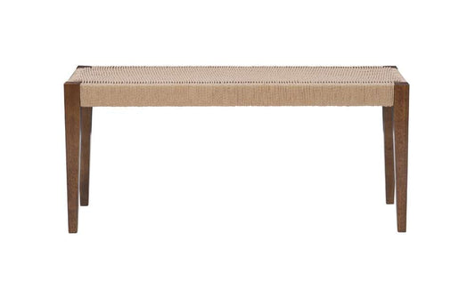 Powell Company - Cadence Dining Bench Brown - D1275D19B veiw 2