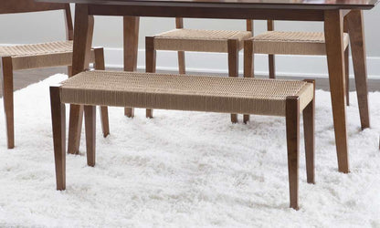 Powell Company - Cadence Dining Bench Brown - D1275D19B veiw 5