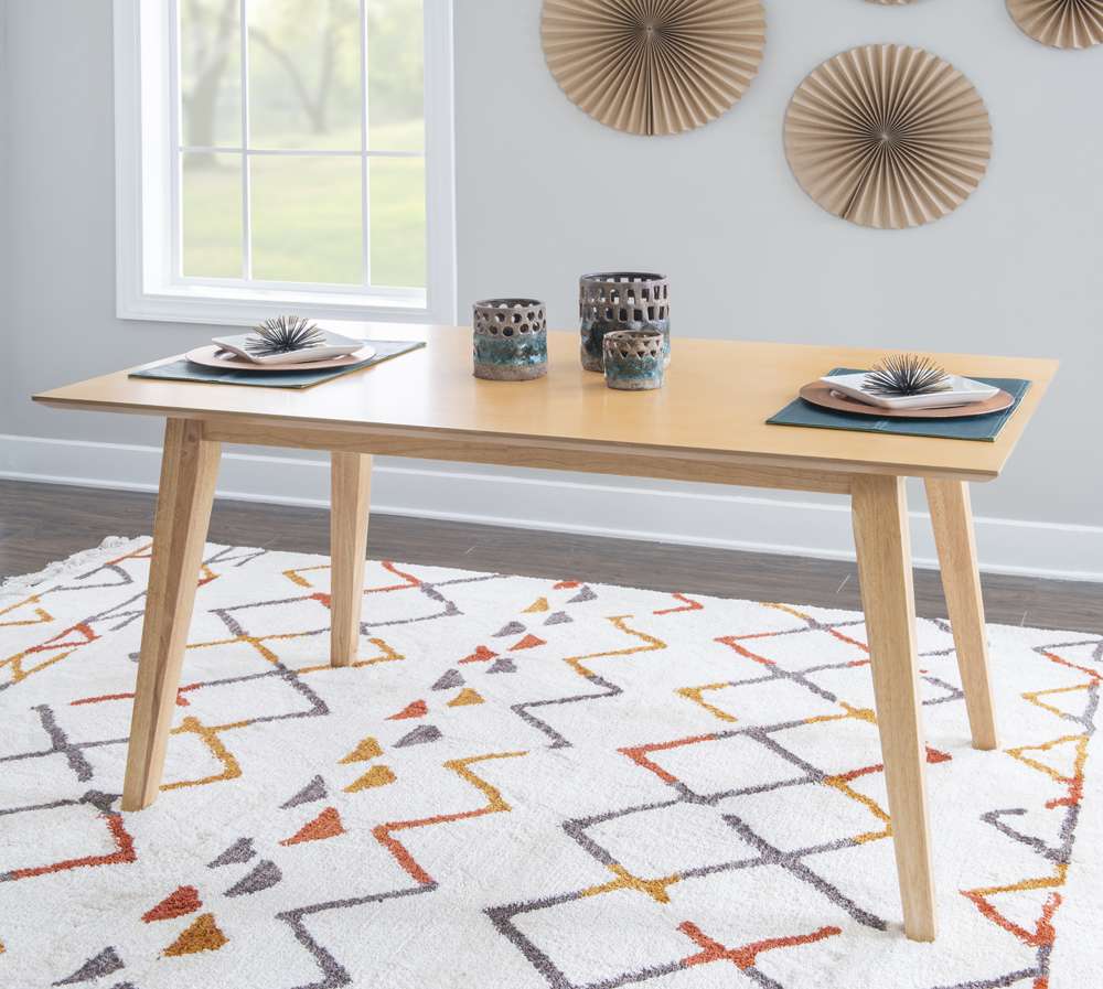 Powell Company - Cadence Dining Table Natural  - D1276D19DT veiw 5