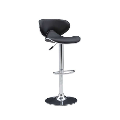 Powell Company - Chrome And Black Pu Barstool - 171-890 veiw 6