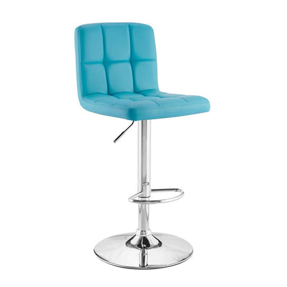 Powell Company - Clayton Barstool Teal - D1063B17T veiw 1