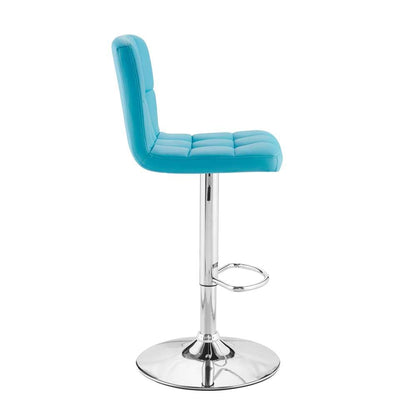 Powell Company - Clayton Barstool Teal - D1063B17T veiw 3