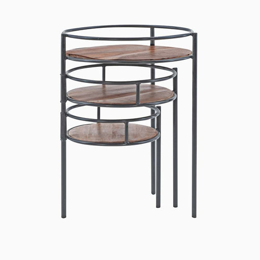 Powell Company - Collis Three Tiered Plant Stand Side Table - D1247A19P veiw 1