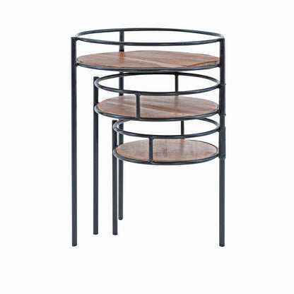 Powell Company - Collis Three Tiered Plant Stand Side Table - D1247A19P veiw 3