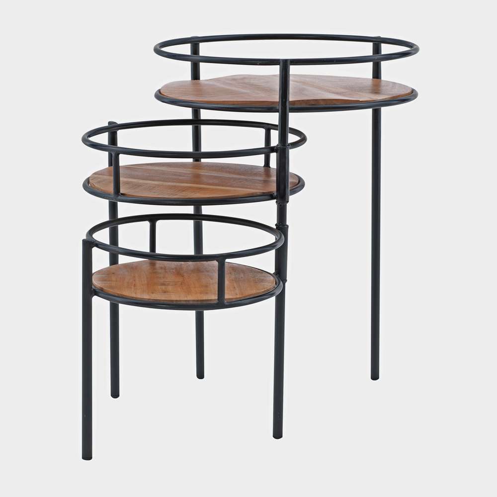 Powell Company - Collis Three Tiered Plant Stand Side Table - D1247A19P veiw 6