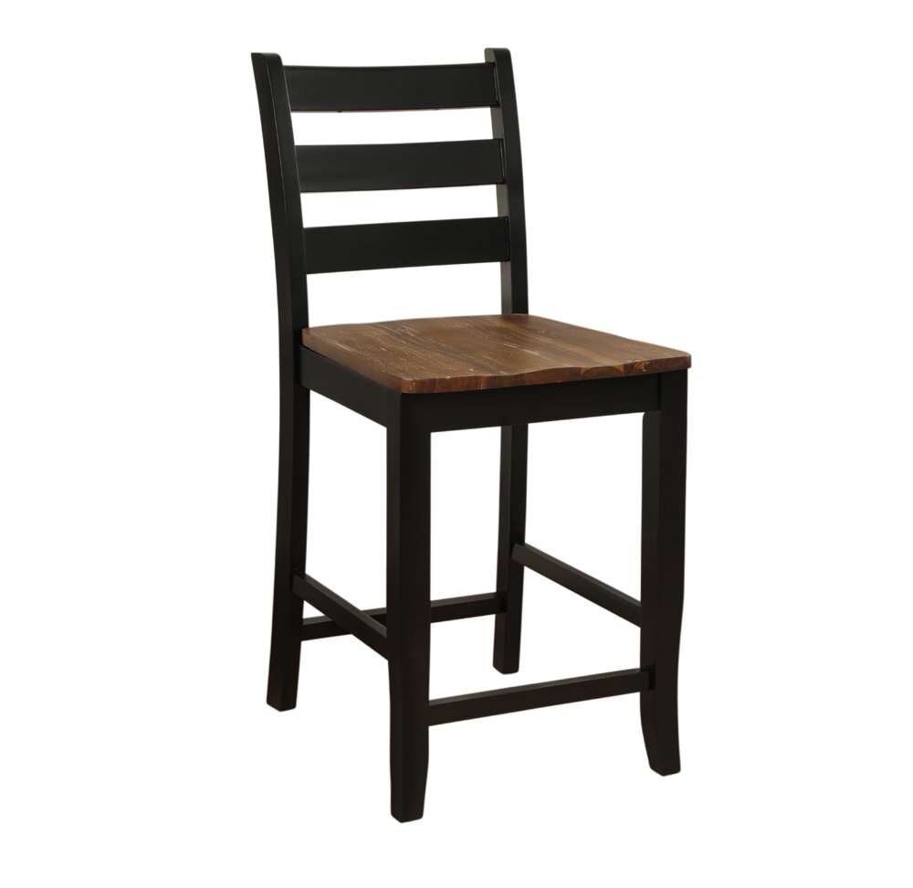 Powell Company - Colm 3Pc Counter Set Black - D1210D19BLK veiw 2