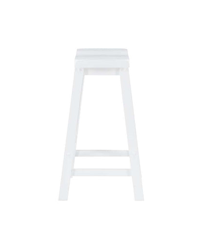 Powell Company - Color Story White Counter Stool  - 270-430 veiw 3
